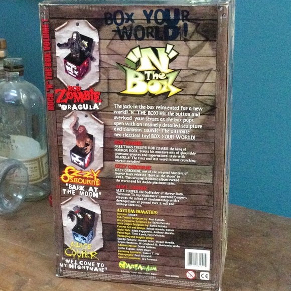 Rob Zombie jack “N” The Box collectible Musical figurine plays Dragula - Picture 7 of 8